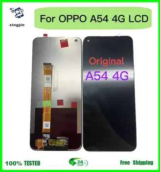 100% Тест Для OPPO A54 4G CPH2239 ЖК-дисплей с Сенсорным экраном Для A55 4G ЖК-дисплей с Сенсорной панелью, Дигитайзер датчика В Сборе