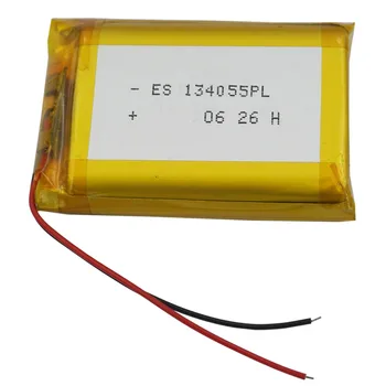3,7 В 3500 мАч Полимерная перезаряжаемая литиевая батарея Li 134055 Cell для GPS DashCam PSP PAD MID Портативный DVD LED электронная книга планшетный ПК