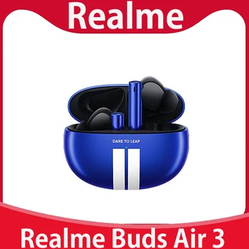 Беспроводные наушники Realme buds air 3 с активным шумоподавлением 42 дБ, Массивная батарея Емкостью 546 мАч, Водонепроницаемая гарнитура IPX5 для наушников