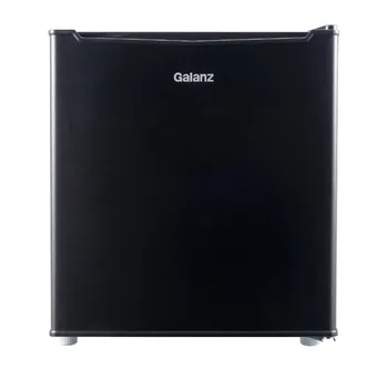 Однодверный Мини-холодильник Galanz объемом 1,7 кубических фута, Черный