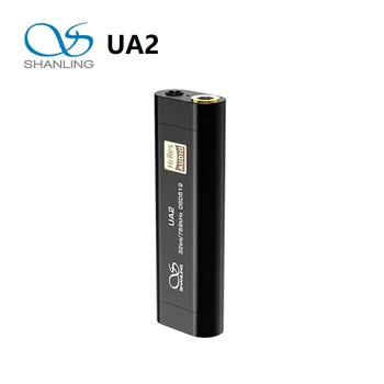 Shanling UA2 ES9038Q2M HiFi Портативный Усилитель для наушников USB DAC AMP 2,5 мм Сбалансированный 3,5 мм Выход PCM768 DSD512 для iOS Android