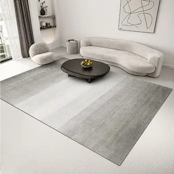 Простые ковры для гостиной роскошный диван коврик для стола современные серые ковры для спальни бытовой коврик для пола декор спальни Коврик для гостиной