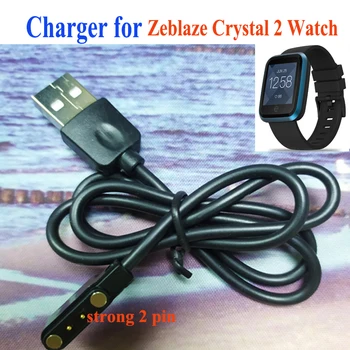 Зарядное устройство для умных часов Zeblaze Crystal 2, кабель для зарядки, прочный 2-контактный смарт-аксессуар