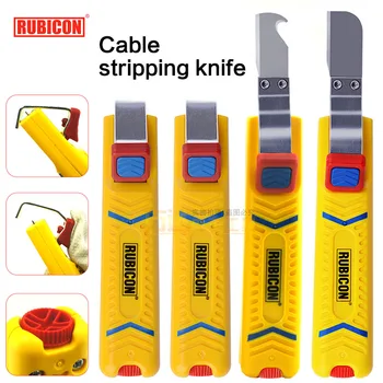 Нож Для зачистки Кабельных проводов RUBICON Нож Электрика Прямой и Изогнутый Нож Для зачистки и Пилинга R10160 R10270 R10281 R10280