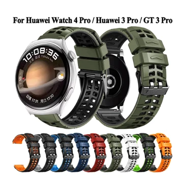Новый 22-мм силиконовый ремешок для браслета HUAWEI WATCH 4 Pro, сменный ремешок для часов Huawei Ultimate Watch, полый браслет