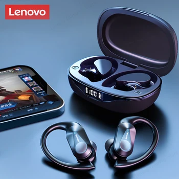 Спортивные Наушники Lenovo LP75 TWS Bluetooth 5.3 Беспроводные Наушники Водонепроницаемые Hi-Fi Стерео Наушники с Шумоподавлением с Микрофонами