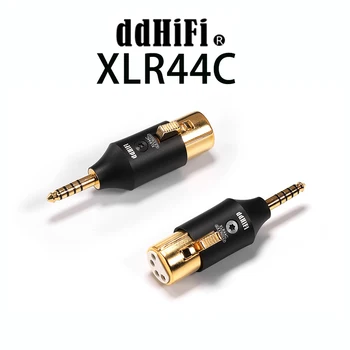 Переходник ddHiFi XLR44C Balanced XLR 4Pin на 4,4 мм, адаптирующий традиционные кабели наушников XLR 4Pin к устройствам с разъемом 4,4 мм