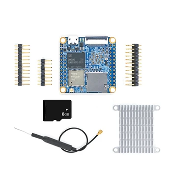 Плата разработки Nanopi NEO Air + Радиатор + 8G карта H3 4-Ядерный 512 МБ + 8 ГБ EMMC Wifi Bluetooth Работает Ubuntucore