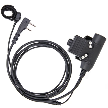 для baofeng UV-5R для TK-3207 U94 PTT Адаптер U94 и пальчиковый микрофон PTT Высокой прочности