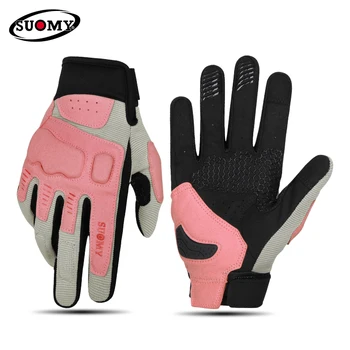 Летние мотоциклетные ретро дышащие сетчатые перчатки для верховой езды, защитные перчатки с сенсорным экраном для мужчин и женщин, гоночные Luva Motociclista