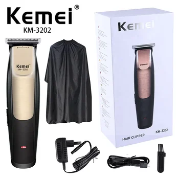Kemei Electric KM-3202 Парикмахерский Триммер Для Стрижки Волос Профессиональный Беспроводной Триммер 2 В 1