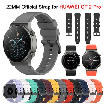 22 мм Смарт-ремешок для часов Huawei Watch GT 2 Pro Официальный Ремешок для часов Huawei gt2 Pro 46 мм Оригинальный браслет на запястье Correa