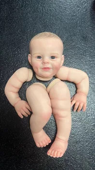22-дюймовый комплект куклы-реборна Bebe, популярная кукла Shaya с милым личиком, уже раскрашенная куклой, с тканевым корпусом и соской-пустышкой