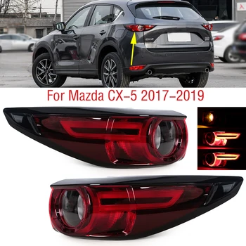 Задний Фонарь Для Mazda CX5 CX-5 2017 2018 2019 Задний Внешний задний фонарь Автомобиля Стоп-Сигнал Поворота Задний Фонарь С лампочкой накаливания