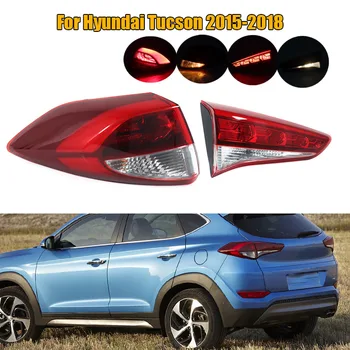 Для Hyundai Tucson 2015 2016-2018 Задний Внутренний Внешний Задний фонарь СВЕТОДИОДНЫЙ Задний Противотуманный фонарь 92403-D3010 92404-D3100 92401-D3100 92402-D3100