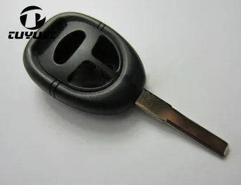 Совершенно Новый Брелок для автомобильных ключей 3 Кнопки Для SAAB 9-3 9-5 Чехол для дистанционного ключа Брелок С Пустым Цилиндрическим лезвием Без Огранки