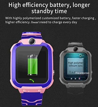 Детские смарт-часы Q12, часы для телефона SOS, умные часы для детей с sim-картой, фото, Водонепроницаемый IP67, детский подарок для IOS Android