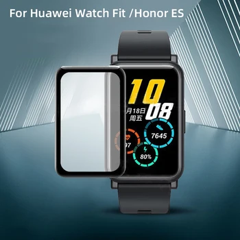 Чехол Для Huawei Watch Fit/Honor Watch ES Screen Protector Case 3D Изогнутый Полный Смарт-Часы Мягкая Защитная Пленка