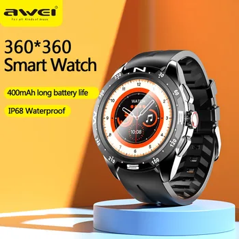 Awei H22 350 мАч Смарт-часы Мужские 1,39 дюймов 360*360 HD Экран Смарт-часы Женские Спортивные Фитнес-браслет Для IOS и Android