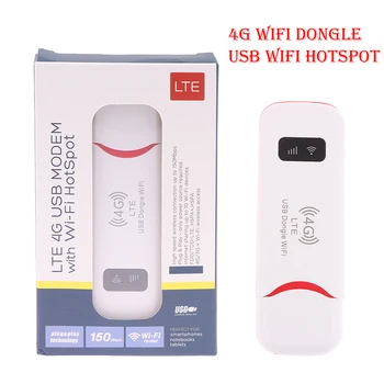 4G Маршрутизатор LTE Беспроводной USB-ключ WiFi Маршрутизатор Мобильный Широкополосный модем с sim-картой USB-адаптер Карманный маршрутизатор Сетевой адаптер