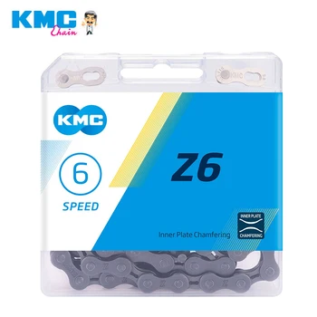 Велосипедная цепь KMC Z6 6 скоростей для шоссейного/MTB велосипеда 1/2 