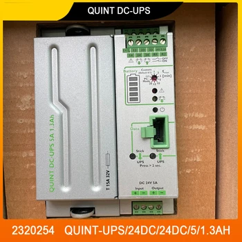 Новый 2320254 QUINT-UPS/24DC/24DC/5/1.3AH QUINT DC-UPS для источника бесперебойного питания Phoenix 24VDC/5A Высокое качество Быстрая доставка