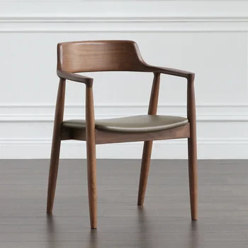 Креативное минималистичное кресло для макияжа в Скандинавском стиле, Современная Кожаная Мебель для взрослых, Современный Дизайн, Офисная мебель Sillasn Homes