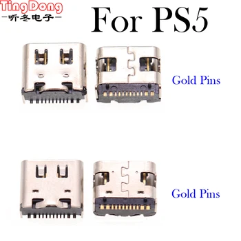 20 ШТУК для Sony ps5 PS5 контроллер Type C USB разъем для зарядки
