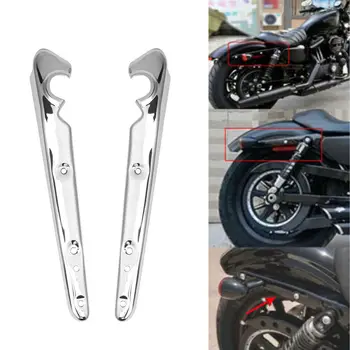 Стойки заднего крыла мотоцикла Chorme Кронштейн Указателя поворота Для Harley Sportster XL883 XL1200 Custom XL1200C 72 48