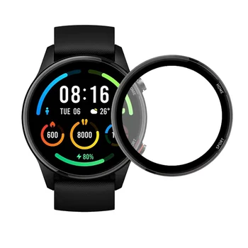 2ШТ 3D Защитная пленка с полным краем Для Xiaomi Mi Smart Watch Цветная спортивная версия Smartwatch Защита экрана