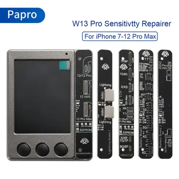 Ремонт ЖК-дисплея W13 Pro Для iPhone 7 8 Plus X XR XS Max 11 12 Pro Max Чип-программатор датчика Освещенности True Tone с 5 Маленькими Платами