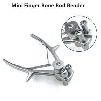 Стержневой Бендер Мини-Костный Стержень для пальцев, Инструменты для ортопедической хирургии из нержавеющей стали