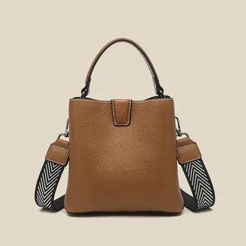 Модная женская сумка-мешок Корейской версии Tide 2023, Новая Ручная сумка через плечо Большой Емкости