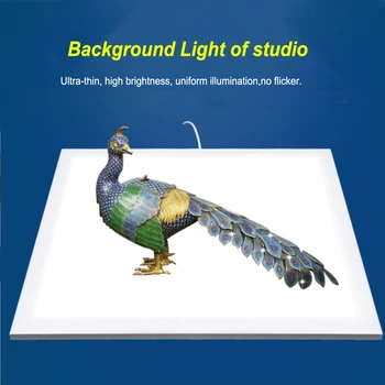 Акриловый светодиодный заполняющий светильник, регулируемая квадратная электронная модель, лампа для фотосъемки