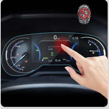 Для Toyota RAV4 XA50 2020 2021 2022 Защита приборной панели Автомобиля Мембранная пленка для приборной панели Защита сенсорного экрана Центрального управления