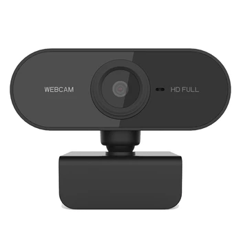 Веб-камера 1080P С микрофоном HD Веб-камера USB-Камера Для Портативных ПК, Zoom, Skype, Facetime, Windows, Linux
