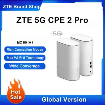 Новый Оригинальный маршрутизатор ZTE MC801A1 CPE 5G Wifi 6 SDX55 NSA + SA N78/79/41/1/28 802.11 AX WiFi Модем-маршрутизатор 4g/5g WiFi-маршрутизатор Sim-карта