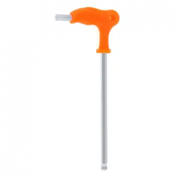 8 мм Т-образный шестигранный ключ с шаровой головкой и пластиковой ручкой для дома/офиса/сайта