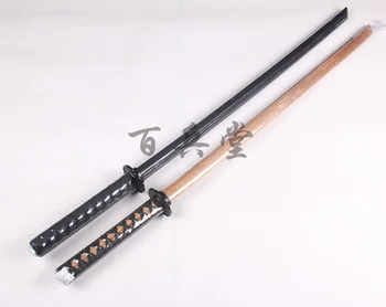 хорошее качество Кендо Синай Боккен Деревянный Меч Нож цуба, катана нихонтоу обучение фехтованию Косплей COS тренировочные мечи