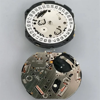 Абсолютно Новый оригинальный Японский механизм VS76A, 6-игольчатый экологичный механизм, Аксессуары для часов VS76, VS76A