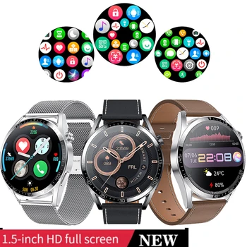 Новые ЭКГ + PPG Мужские Часы для Здоровья, Измеряющие Сердечный ритм, Температуру тела, Фитнес-Трекер, Умные Часы Для Huawei Mate30 Mate20 Xiaomi 12X12