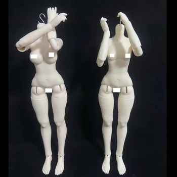 1/4 BJD Кукольное тело Материал смолы DIY Girl Doll Body M/L Аксессуары для кукол Кукольное тело для 1/4 BJD кукольной головы