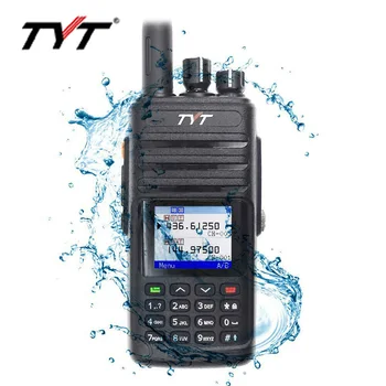 TYT TH-UV8200 IP67 Водонепроницаемый 10 Вт Высокой Мощности Двухдиапазонный 136-174 и 400-520 МГц Портативная рация DTMF Аналоговое двухстороннее радио
