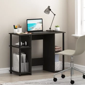 Компактный компьютерный рабочий стол Компактного дизайна с достаточным пространством для хранения, деревянная композитная конструкция, столы для офисной мебели