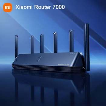 Маршрутизатор Xiaomi 7000 Гигабитная быстрая сеть, 8-полосный усилитель сигнала, NFC-соединение, сетевой порт 2,5 G, 1 ГБ большой памяти