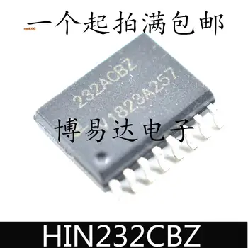 Оригинальный запас 5 штук HIN232ACBZ, HIN232 232ACB SOP16, микросхема RS-232