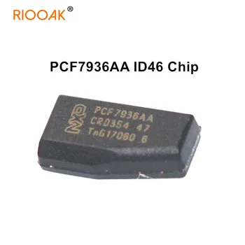 30 шт. Оригинальный PCF7936AA Автоматический ключ-Транспондер с чипом ID46 Разблокировка чипа PCF7936 (обновление PCF7936AS) Углеродный автоматический Чип