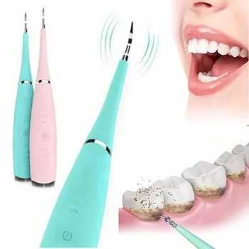Портативный Электрический звуковой стоматологический скалер для удаления зубного камня, пятен, зубного камня Для взрослых, инструмент для чистки и отбеливания зубов