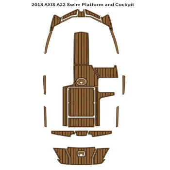 2018 AXIS A22 Плавательная Платформа Кокпит Коврик Для Лодки EVA Пенопласт Из Искусственного Тика Палубный Коврик Для Пола