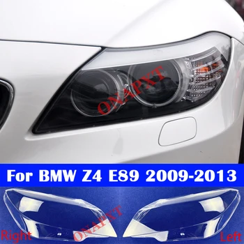 Для BMW Z4 E89 2009-2013 Крышка передней фары автомобиля Автообъектив Стеклянные фары Фары Прозрачный абажур Корпус лампы